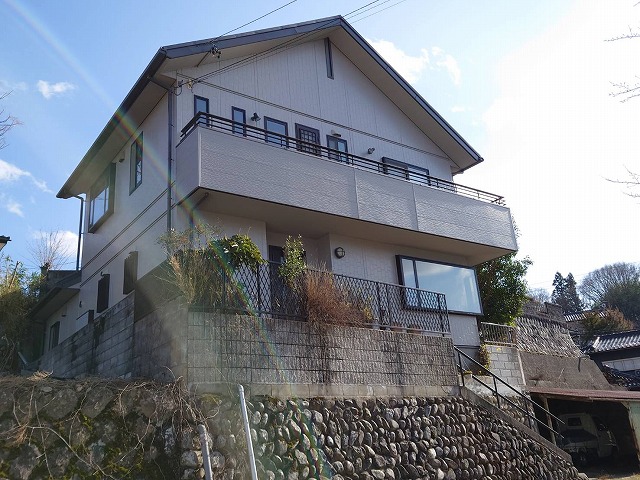 飯田市：低汚染塗料で塗装工事が完了した築20年以上の住宅