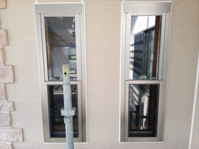 駒ヶ根市I邸_コーキング打ち替え完成-窓廻り