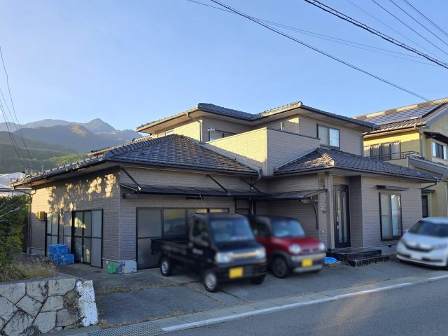 松川町M邸_カーポート設置前