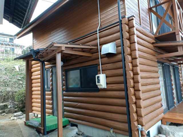 阿南町T邸_入り口側完成