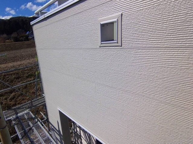 飯島町M邸_サイディング施工