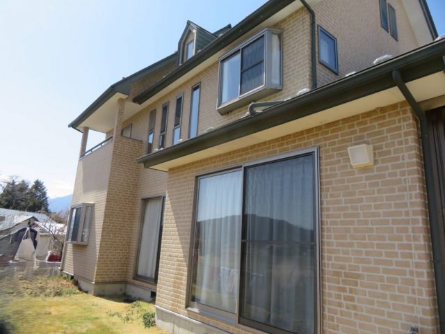 伊那市K邸_施工前-お庭側