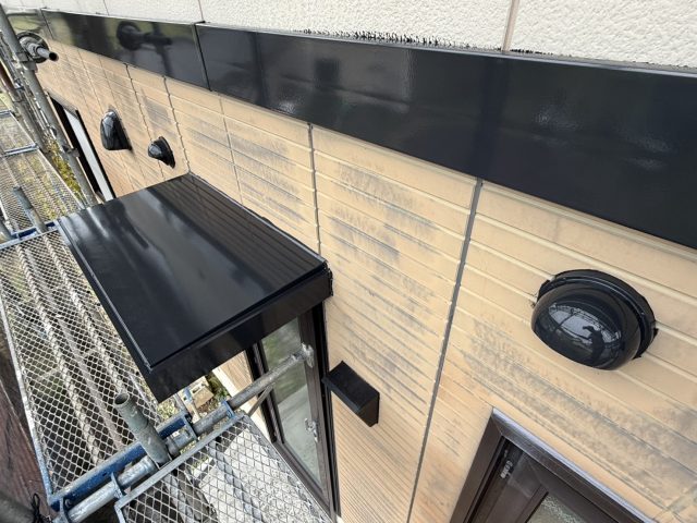 阿南町G邸_付帯部塗装