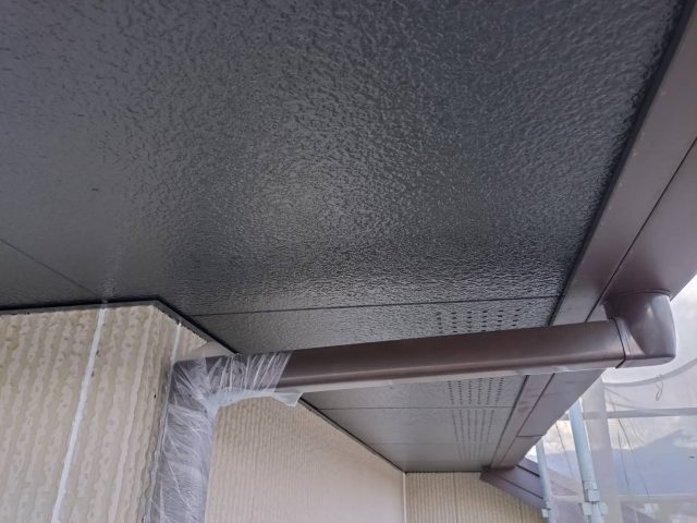 伊那市K邸_軒天塗装