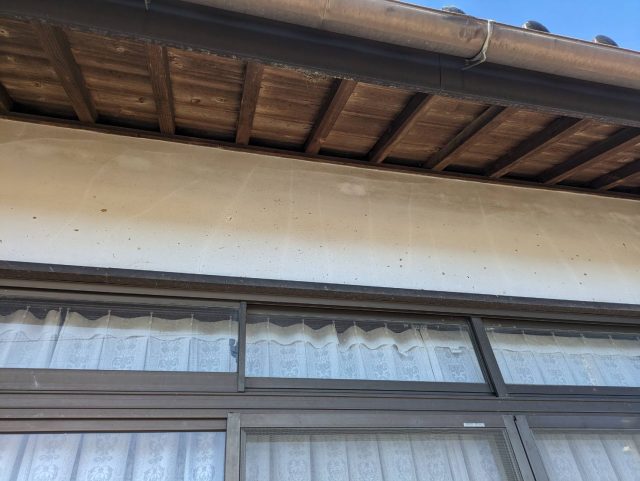 飯島町I邸_漆喰部分の現状