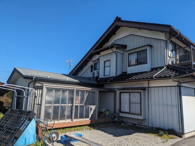 飯島町I邸_施工前サンルーム側