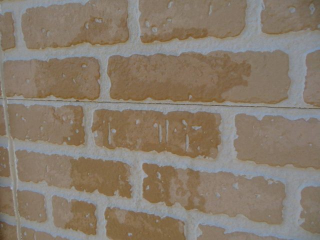 伊那市K邸_外壁の劣化