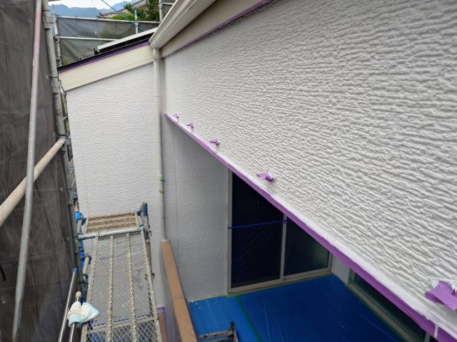 駒ヶ根市_下塗り完了