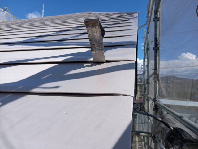 伊那市K邸_塗り残しなくきれいに塗装された屋根
