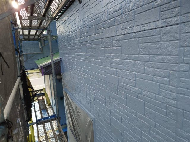 駒ヶ根市T邸_上塗り完了