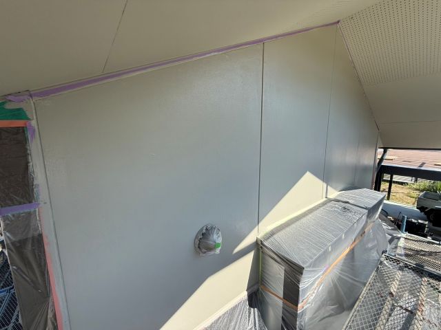 飯田市W邸_サイディングパネル塗装