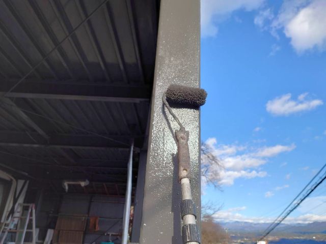 飯田市Y邸_上塗り