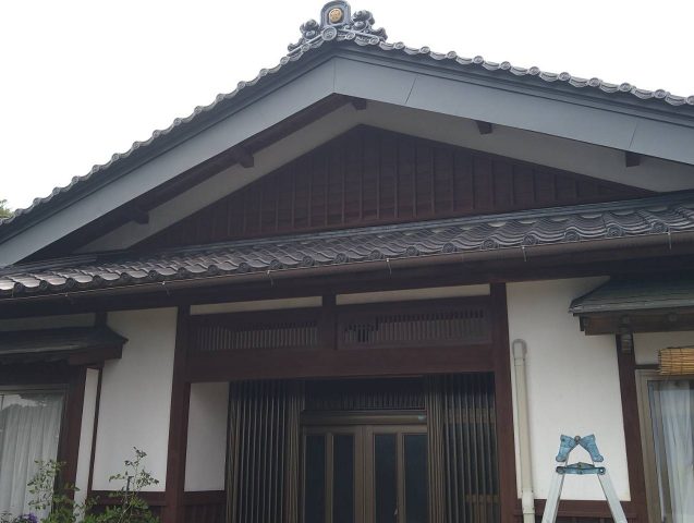 下伊那郡松川町H邸木部塗装完成