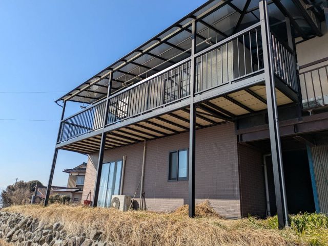 高森町M邸_施工前-テラス側