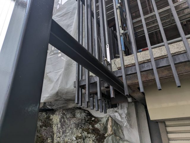 伊那市M邸_鉄骨塗装完成