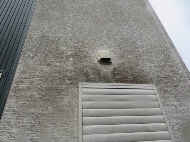 駒ヶ根市_換気フード近辺のようす