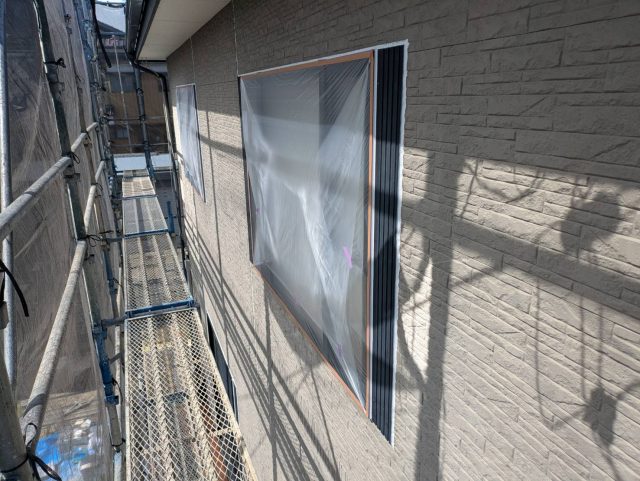 駒ヶ根市I邸_養生の済んだ窓