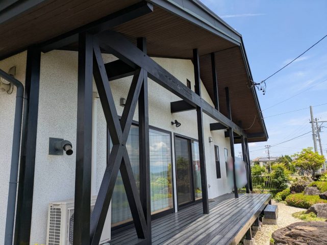 伊那市K邸_木部施工前全景