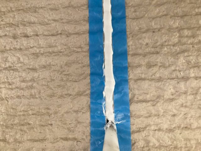 駒ヶ根市I邸_新規コーキング材充填