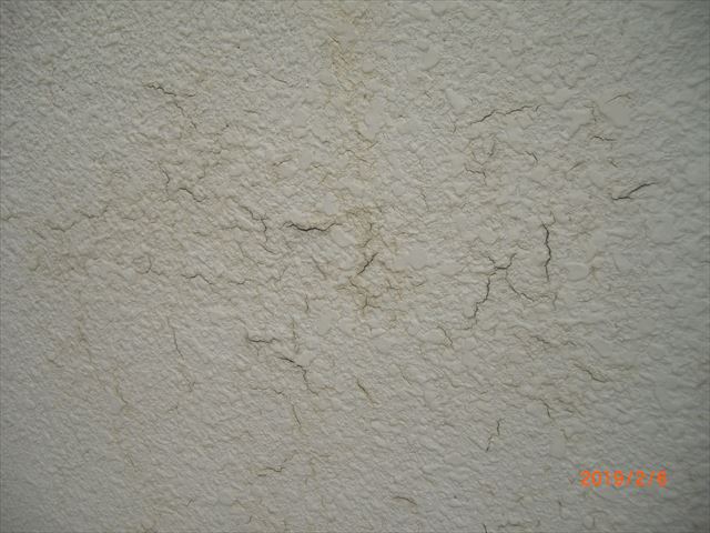 塩尻市で行いました屋根・外壁塗装及び、破損部補修工事の様子です