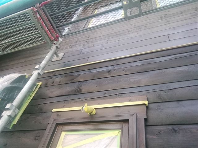 ウッドハウス木部塗装