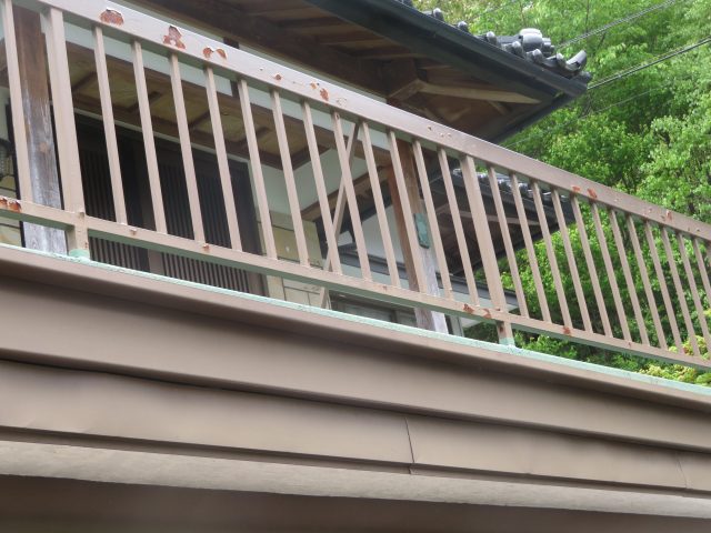 飯島町A邸_鉄骨塗装前