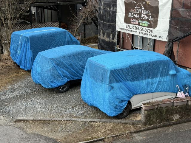 飯田市I邸_カーカバー