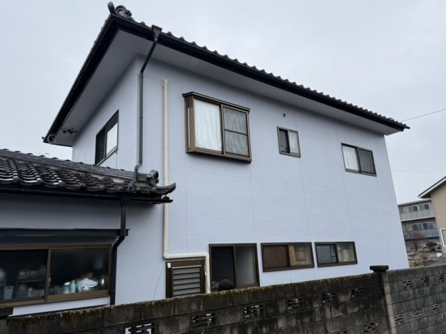 飯田市のモルタル外壁塗装が完成しましたのでご紹介します！