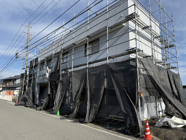 飯田市T邸_足場撤去