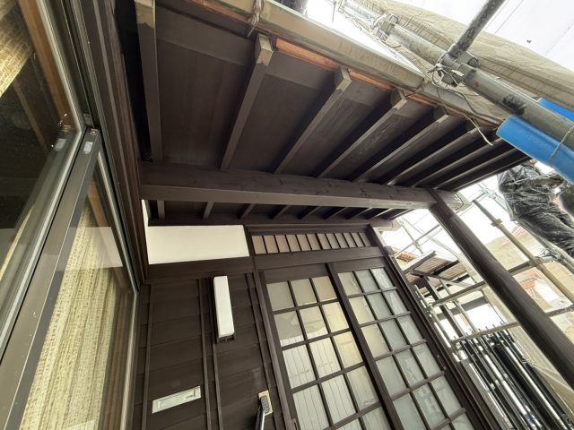 伊那市M邸_木部塗装完成