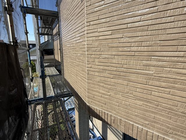 飯田市O邸_塗装完成ベランダ