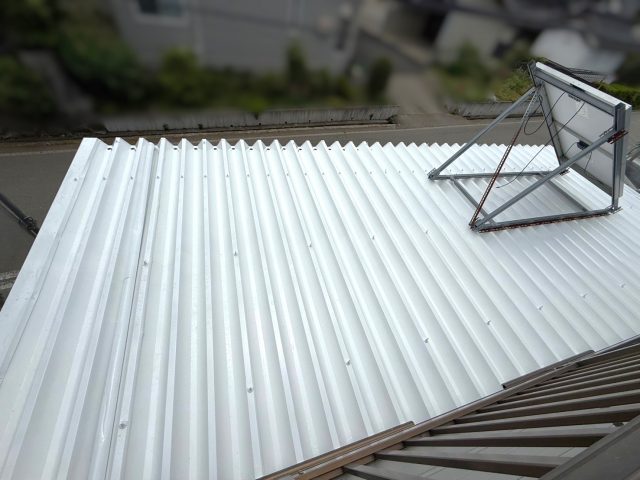 伊那市S邸_屋根塗装完成