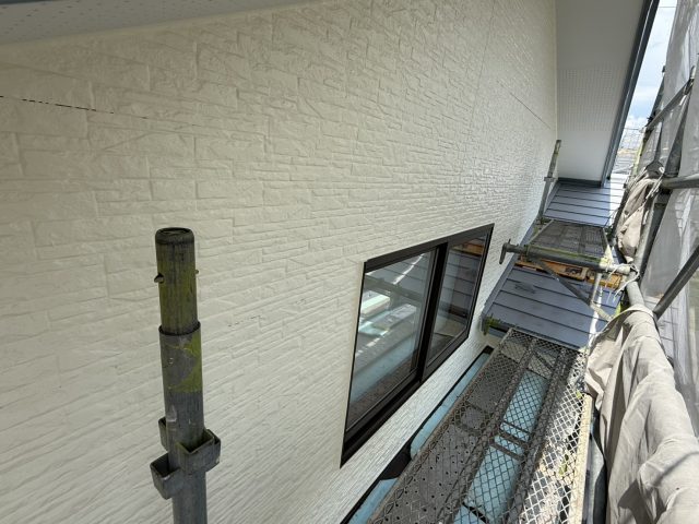 伊那市N邸_外壁上塗り完成