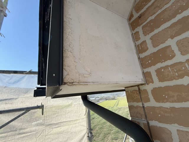 伊那市K邸_傷みの進んだ軒天