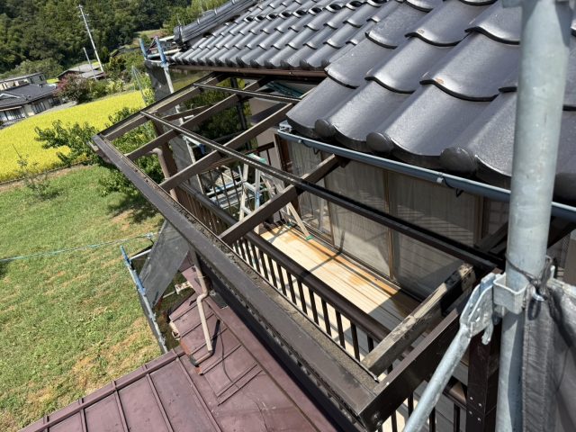 飯田市N邸_2F波ポリカ撤去