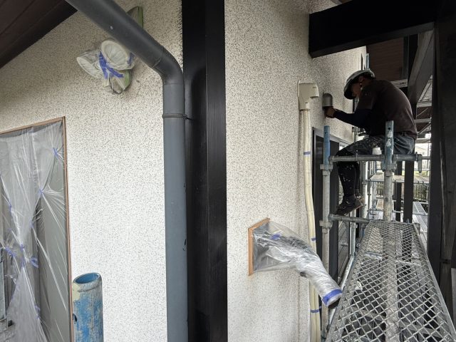 伊那市K邸_細かな所もしっかり養生