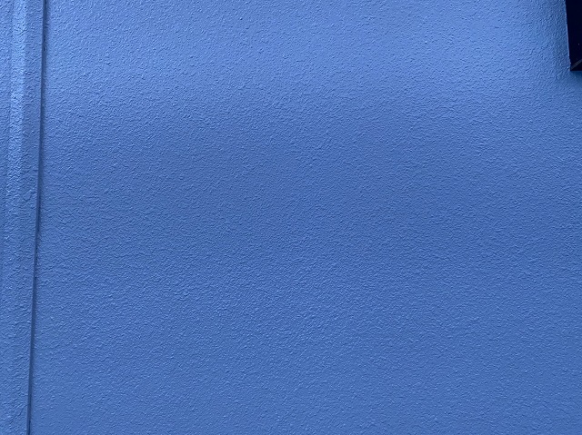 伊那市：ブルーグレイ色で塗装を行ったサイディング外壁