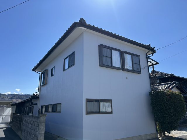 飯田市I邸_完成-裏手