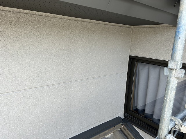 飯田市：ALC外壁の2階部分の塗り替え