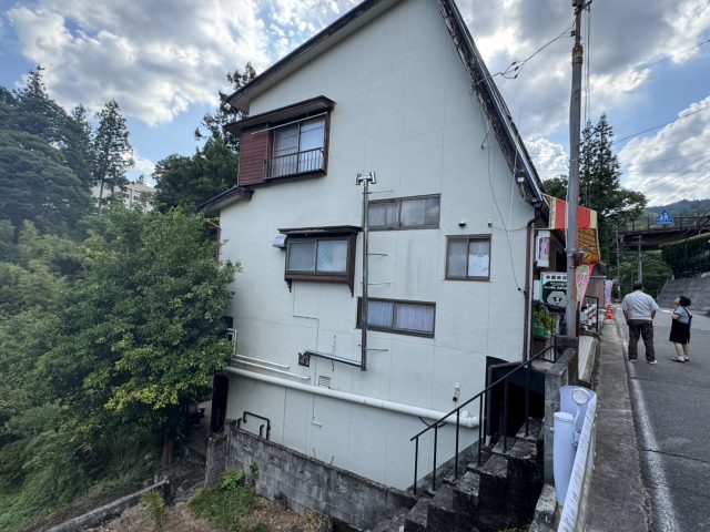阿南町H邸_外壁塗装施工前