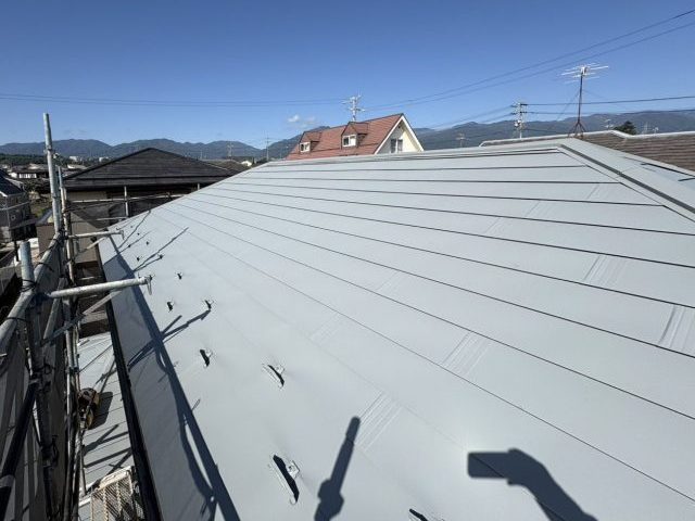 飯田市K邸_屋根施工後