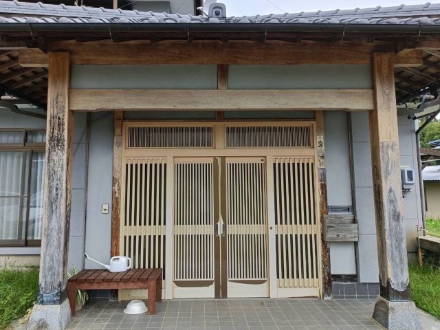 下條村K邸_玄関施工前