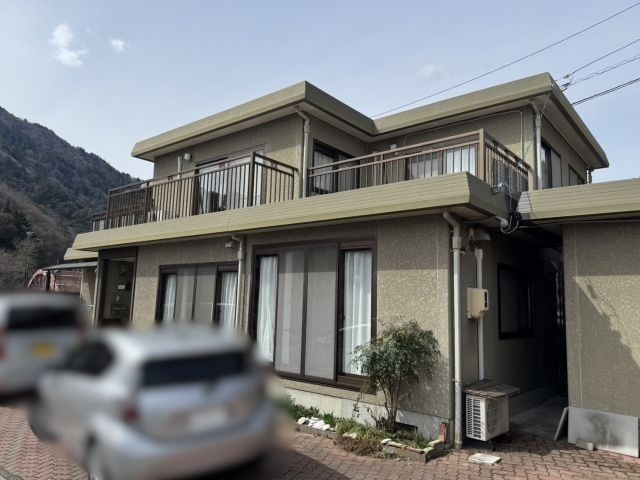 上松町U邸_正面施工前
