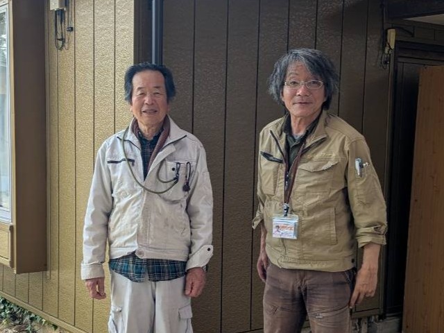 中川村Tさま-車庫・外壁カバー