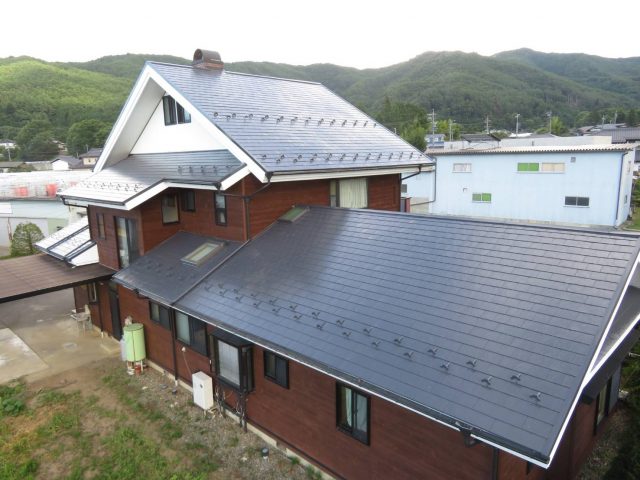 伊那市F邸外壁施工後