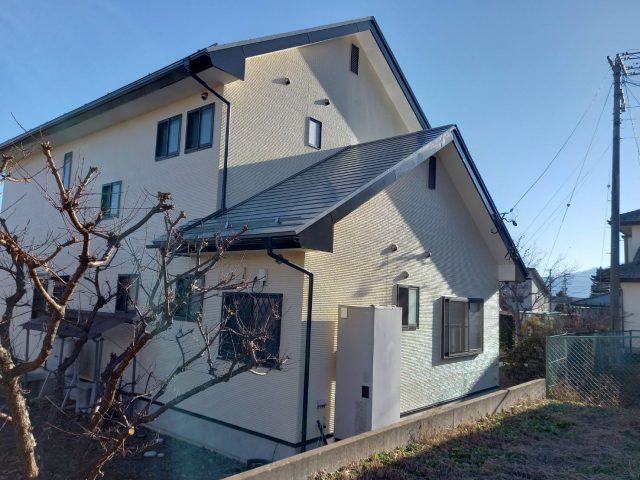 伊那市K邸外壁完成