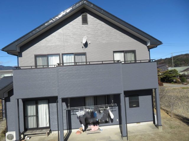 伊那市K邸外壁完成