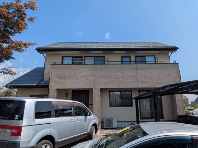 伊那市K邸外壁施工前