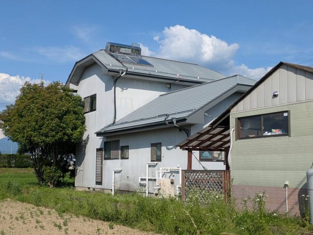 伊那市K邸屋根施工前