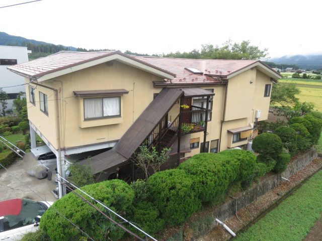 伊那市M邸外壁施工前